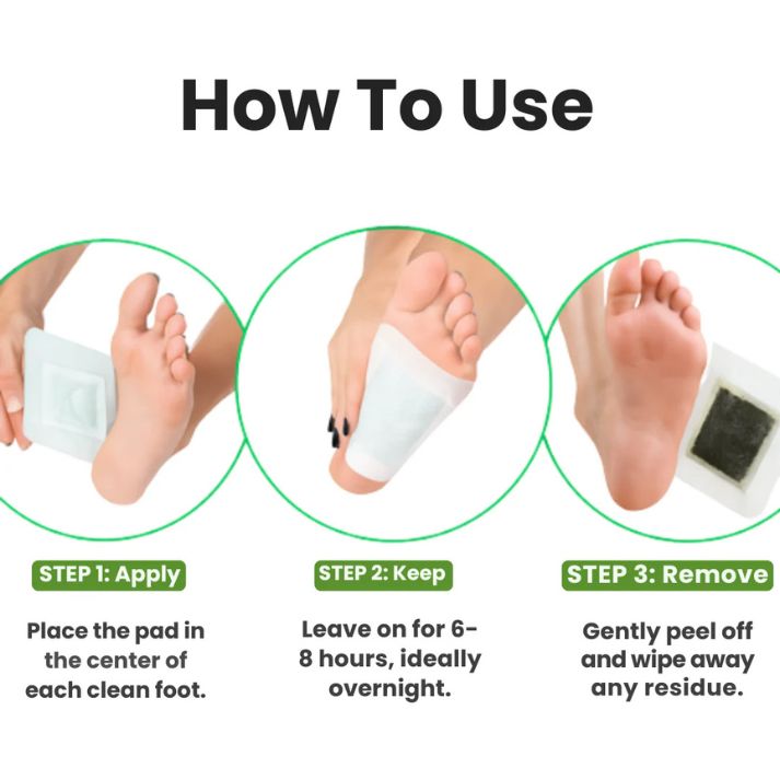 BioVedic™ Detox Pads | Restore Balance & Wellness | Feel Better
